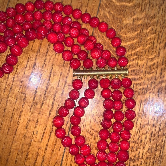 3D Printed Handcrafted Necklace and Earrings - Picture 5 of 5